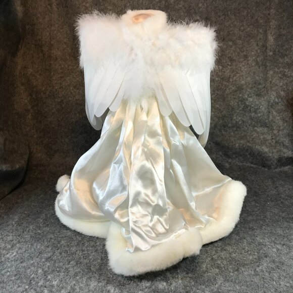 Christmas Angel Tree Topper 16" Ivory Angel JCPenny Home Collection - Picture 5 of 8